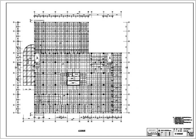 某地14层（带1层地下室）框筒结构办公楼全套结构施工图_图1