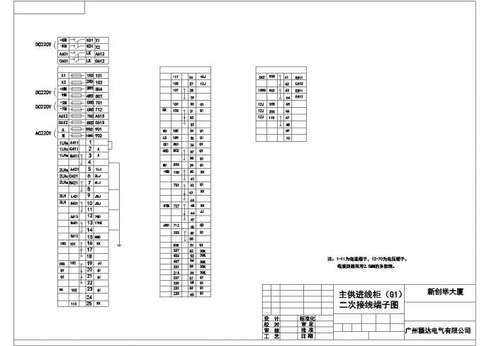 10KV高压柜二次系统设计方案全套CAD图纸_图1