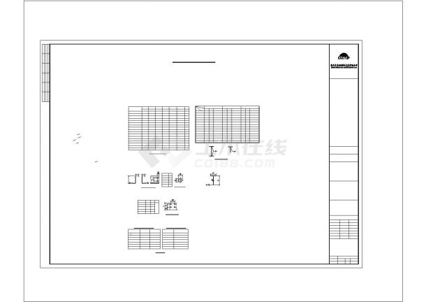 某地有限公司内A栋增加附房CAD建筑设计图纸（全套）-图一