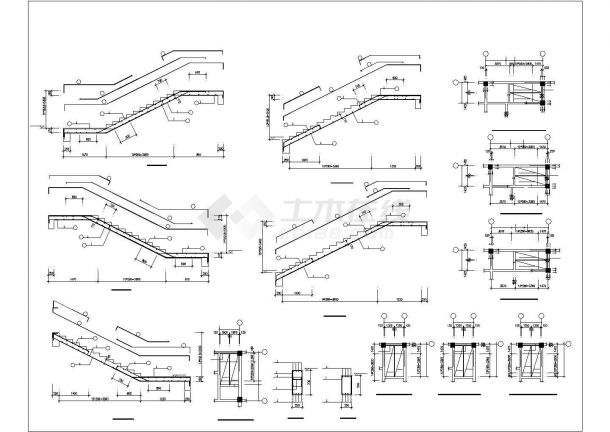 某地某房产公司框架结构综合楼建筑设计图纸（全套）-图二