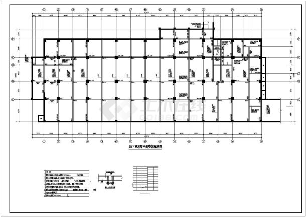 某地地上8层框架结构酒店结构设计施工图-图二