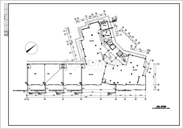 一栋11层的商住楼电气设计全套施工图-图二