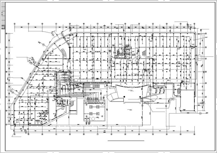 某地区宾馆给排水设计施工cad图_图1