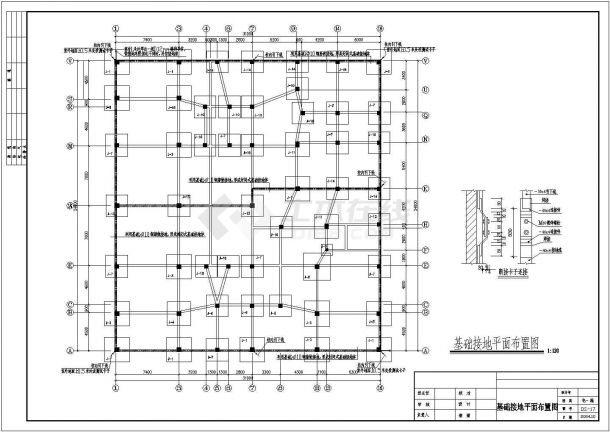 商住楼公寓全套电气设计施工CAD图-图二