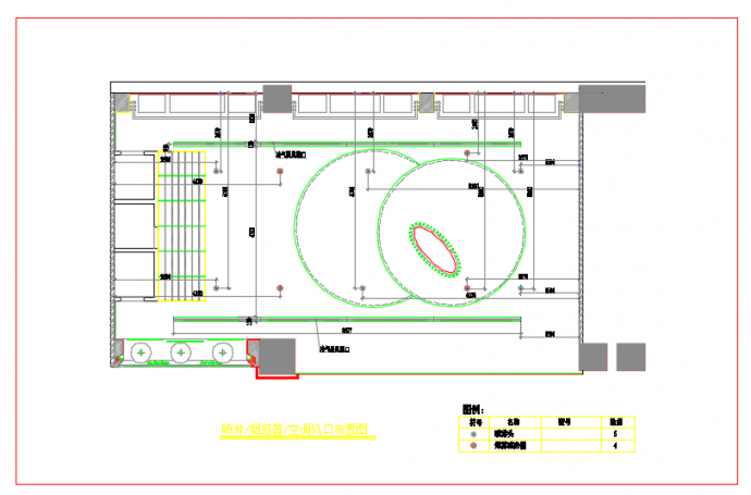 某商场品牌服装店室内装修设计施工CAD图纸_图1