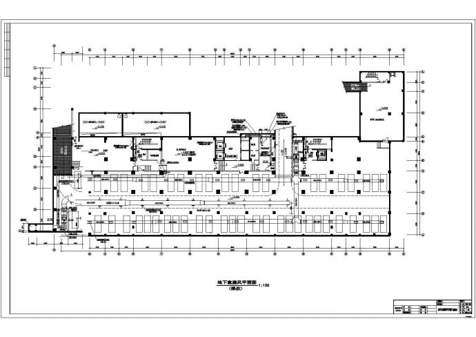 某市高层办公楼空调暖通CAD设计图_图1