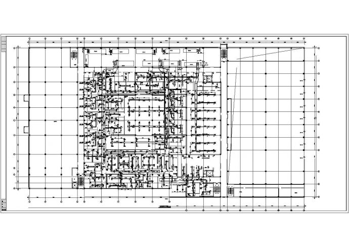 某地制剂车间中央空调暖通CAD设计图_图1