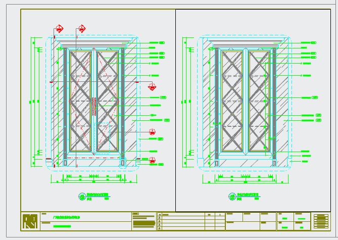 凯旋新世界复式户型样板间装修设计施工图_图1