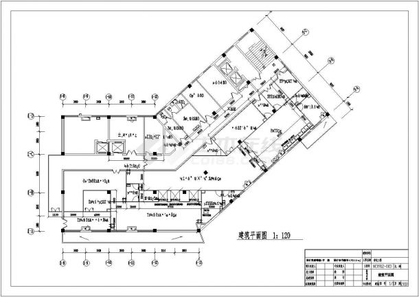 福建省某医院消毒中心净化空调工程设计图-图一