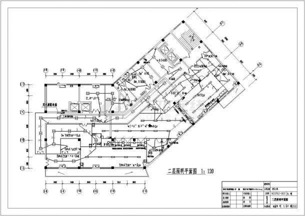 福建省某医院消毒中心净化空调工程设计图-图二