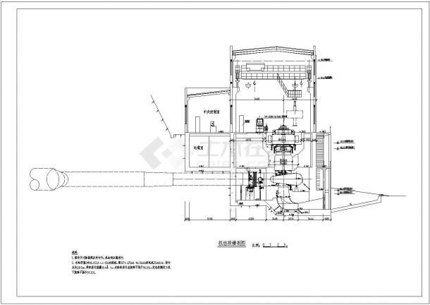 某2台HLA551-LJ-120水轮机电站初步设计图纸-图二