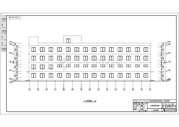 山西某矿井灯房浴室联合建筑设计施工图-图一