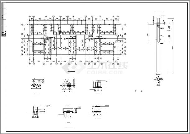 钢筋混凝土结构住宅楼施工图（共14张）-图一