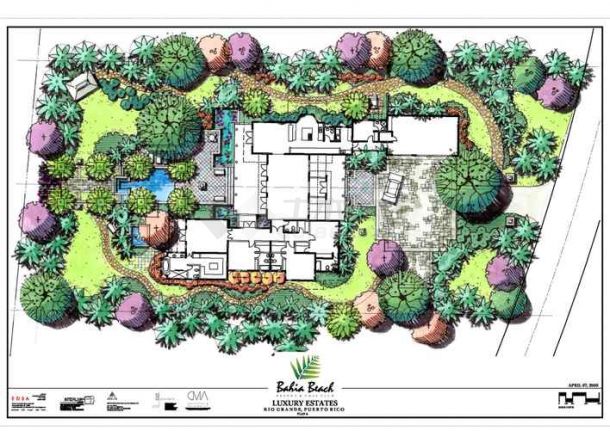 EDSA经典私家花园设计图-图一