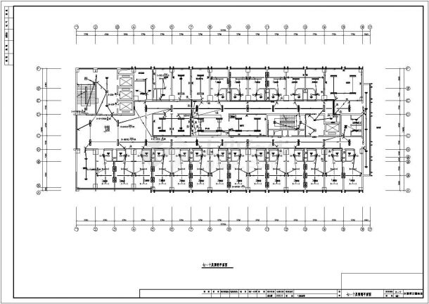 医院综合楼电气设计方案CAD施工图-图一