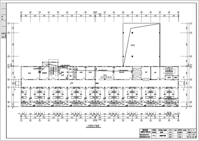 某医院综合楼电气设计CAD施工图_图1