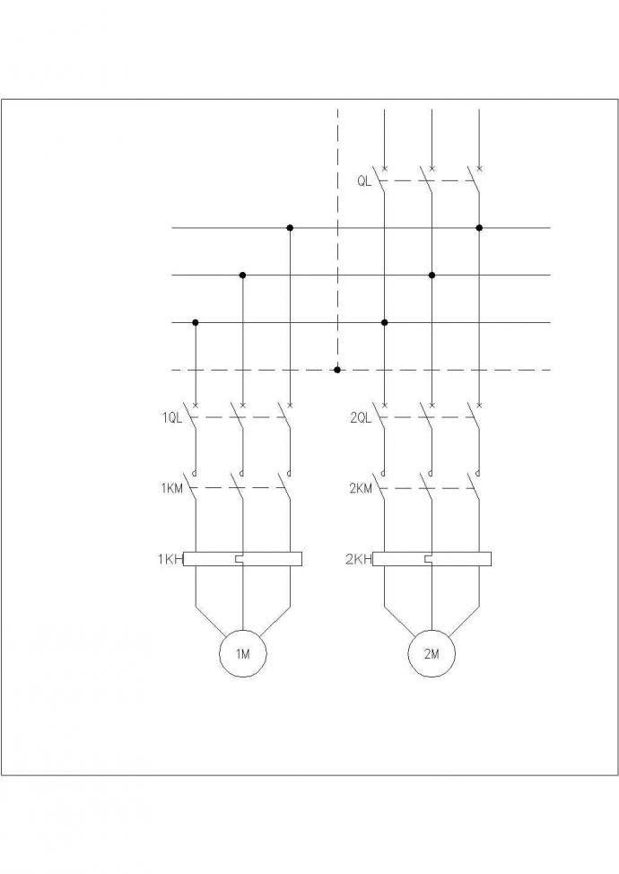 最新整理电机常用控制线路设计施工图_图1