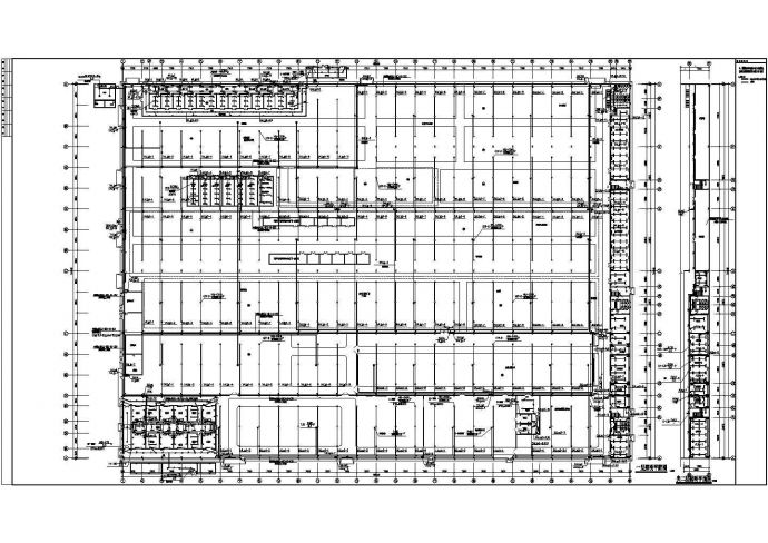 某一层发动机联合厂房电气设计施工图_图1