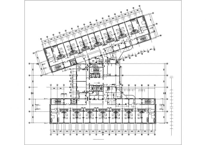  某地城镇商业空间综合环境建筑设计图（全套）_图1