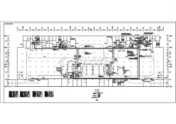 某地区高层住宅地下车库电气设计CAD图-图二