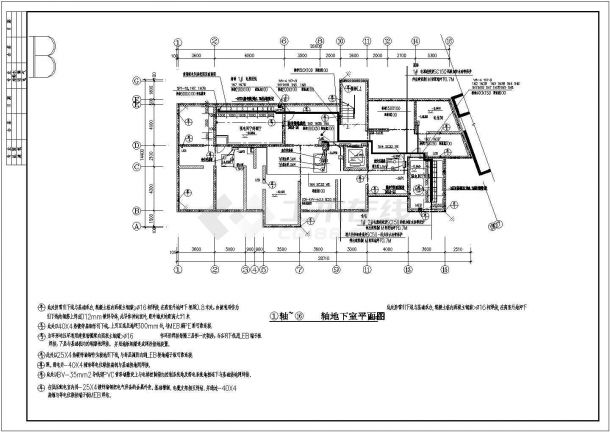 11层住宅电气cad施工平面图纸全套方案-图一