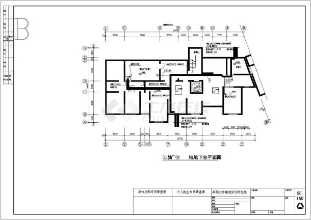 11层住宅弱电消防设计方案及施工图-图一