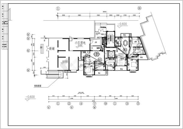 11层住宅弱电消防设计方案及施工图-图二
