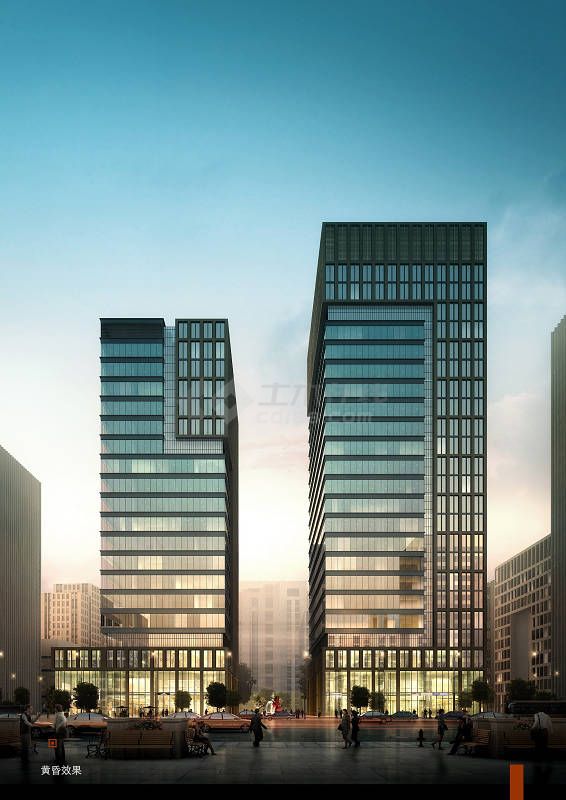 高层上海办公商务建筑，经典，漂亮-图一