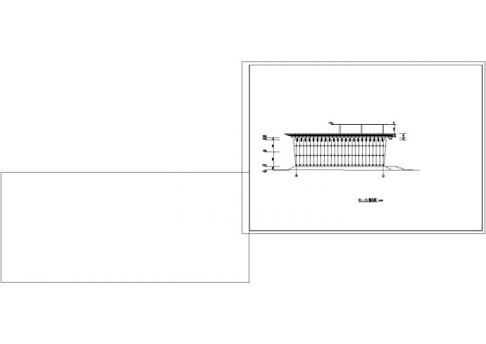 长50米+宽30米+3层城市展览馆方案图纸_图1