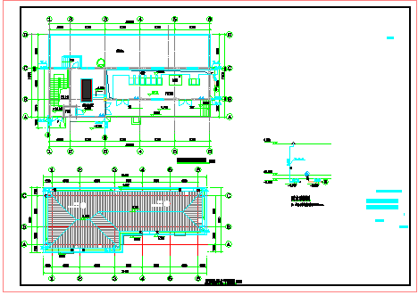 钱塘江塔底铺闸门卫管所变电房--给排水设计图-图二
