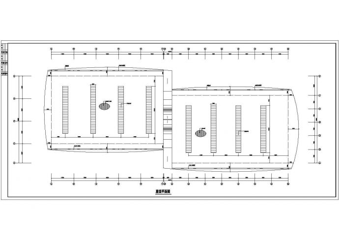 某地网球俱乐部建筑钢结构设计施工图_图1