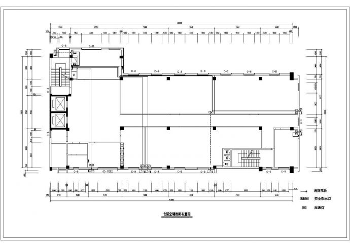 某地商业办公楼装修CAD设计施工图纸_图1