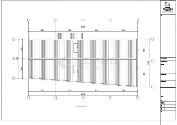 文革某工程的钢结构建筑图纸（共18张）-图二
