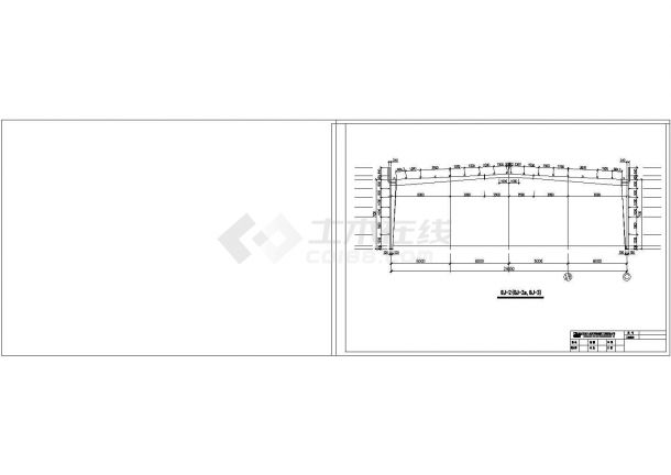 比较详细的公司4#厂房建筑图纸-图二