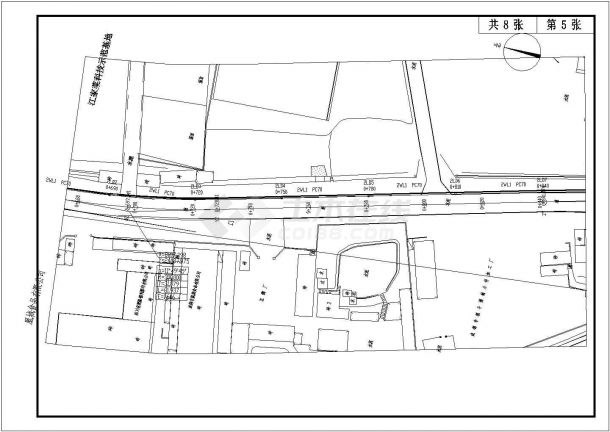 某市政道路路灯照明电气设计全套施工图-图二