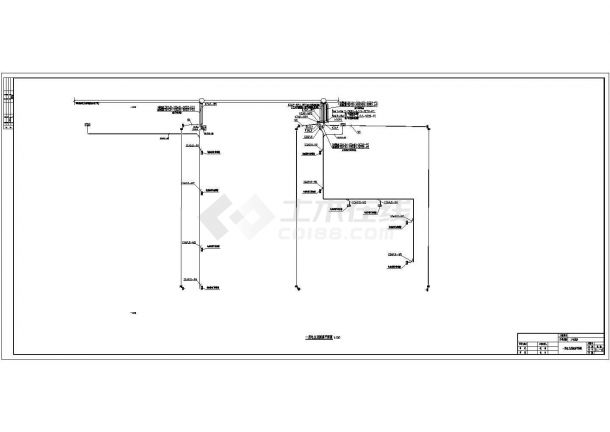 某一层的丙类库房电气设计全套施工图-图二