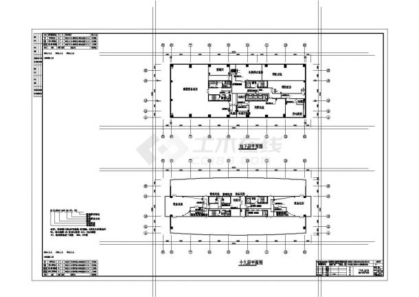 JAC研发中心智能化系统工程设计施工图纸-图一