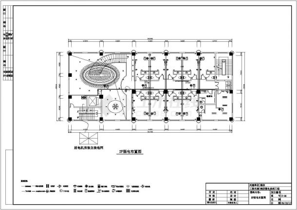 酒店弱电系统工程设计CAD施工图-图二