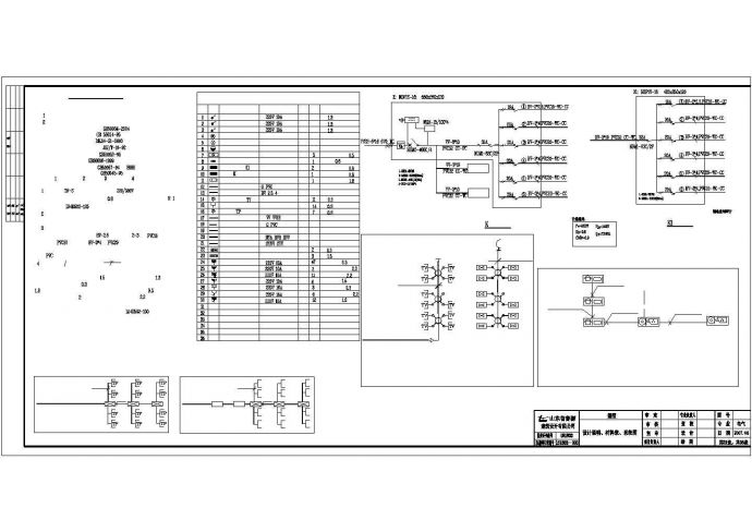 某地区高档别墅建筑电气CAD设计图_图1