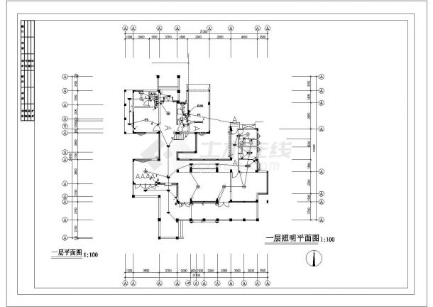 某地区别墅家居综合布线系统CAD图-图二