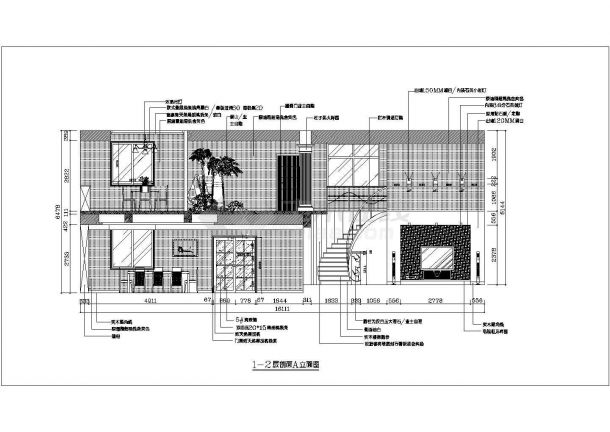 比较齐全的的广东珠海别墅建筑图(共62张)-图二