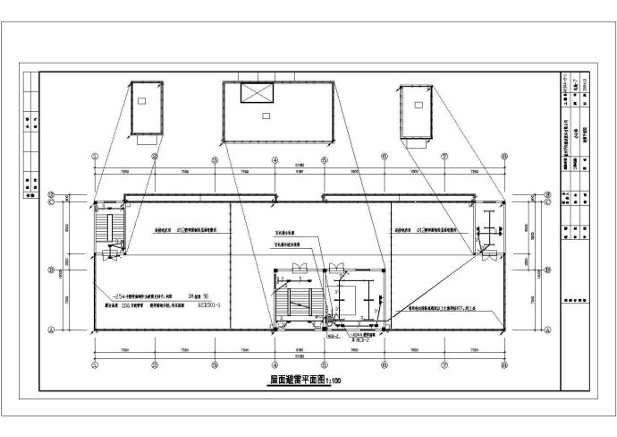 办公楼全套详细电气设计与施工CAD图纸_图1