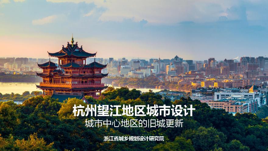 2019 杭州望江地区城市设计文本_旧城更新.pdf-图一
