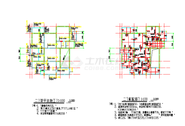 某地别墅结构装修效果图（节点详细）-图二