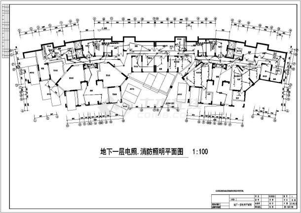 某地区最新经典高层住宅强弱电气施工图-图二