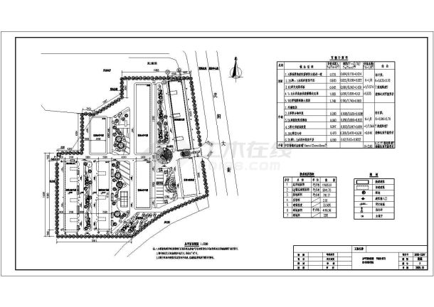 某地区六层框架住宅楼建筑设计施工图（带地下室）-图一