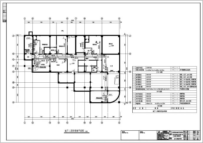 大连某14层住宅小区采暖防排烟设计施工图_图1