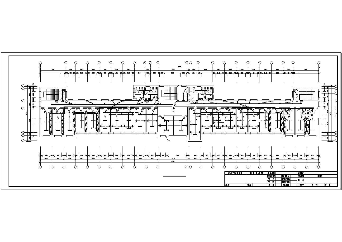 某地区小型医院建筑电气设计施工图