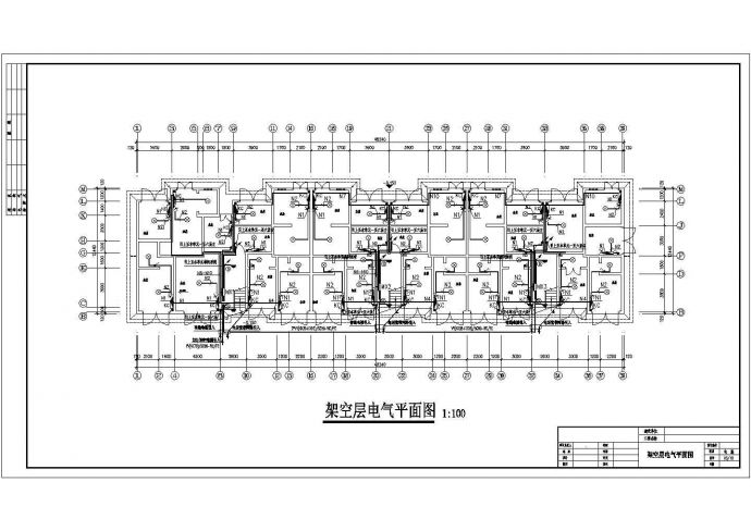某小区5+1层住宅楼电气设计施工图_图1
