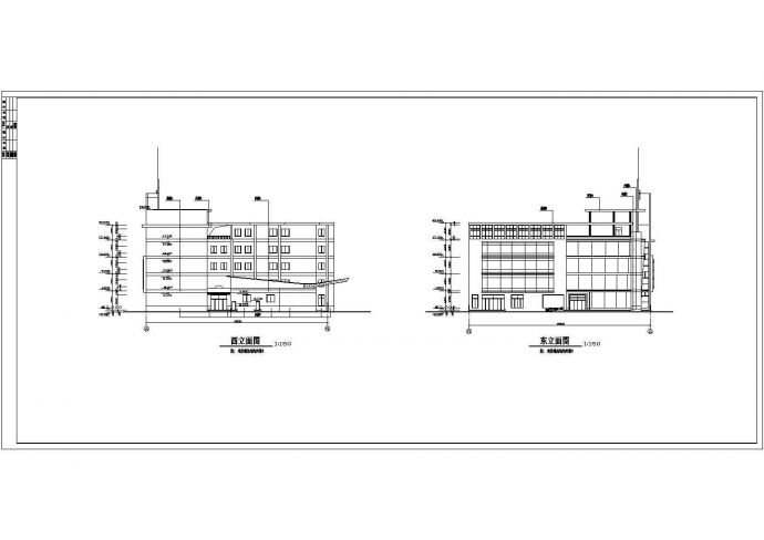 某五层大型汽车站建筑详细设计图纸_图1